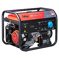 Бензиновый генератор FUBAG BS 8000 A ES в тихом зимнем кожухе 1200 RAL 7035