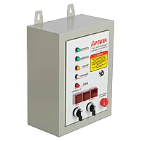 Бензиновый генератор A-iPower A8500TEA в тихом зимнем кожухе 1200 RAL 8019 + блок автозапуска A-iPower 400 В, 25 А