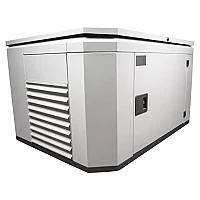 Бензиновый генератор FUBAG BS 9000 A ES в супертихом зимнем кожухе 1400SS RAL 7035