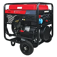 Бензиновый генератор FUBAG BS 14000 A ES в тихом зимнем кожухе 1600 RAL 7035