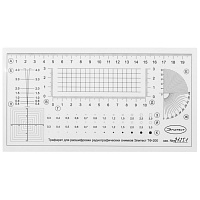 Трафарет ЭЛИТЕСТ ТФ-200 для расшифровки радиографических снимков